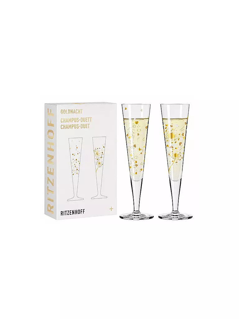 RITZENHOFF Goldnacht Champus Champagnerglas 2er Set Ana Vasconcelos